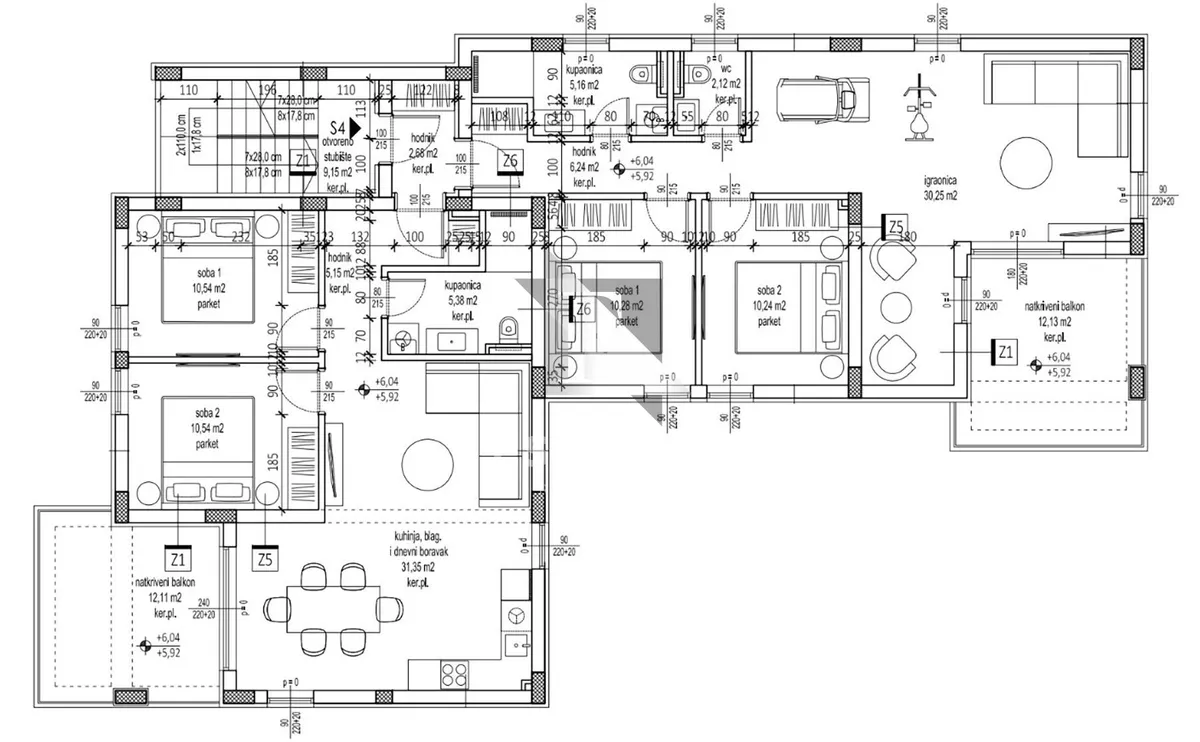 Apartment - Zadar - Okolica, 171.55m2