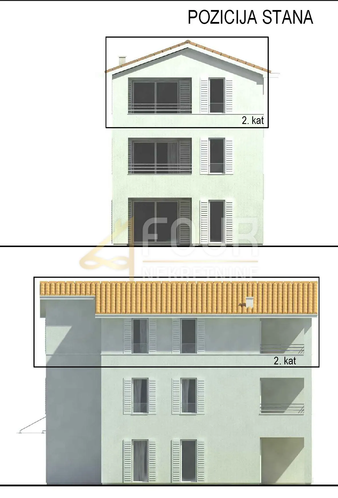 Stan - Dobrinj, 61m2