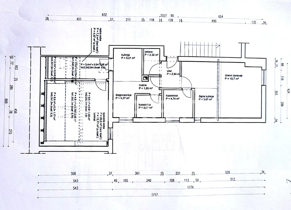 Stan - Dolac, Centar, Zagreb, 80m2