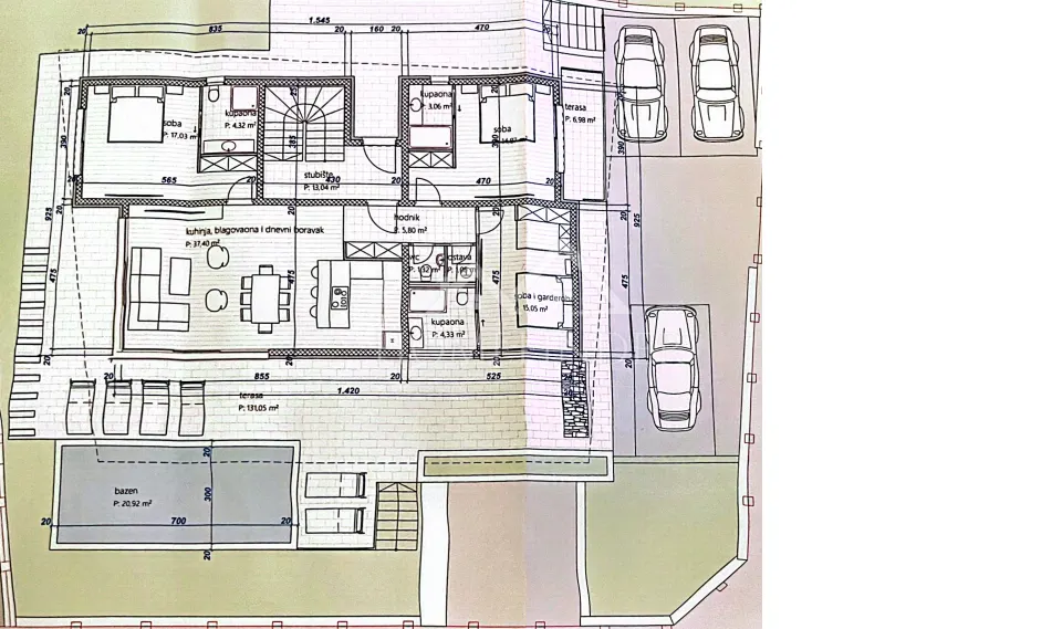 Stan - Zadar - Okolica, 186.6m2