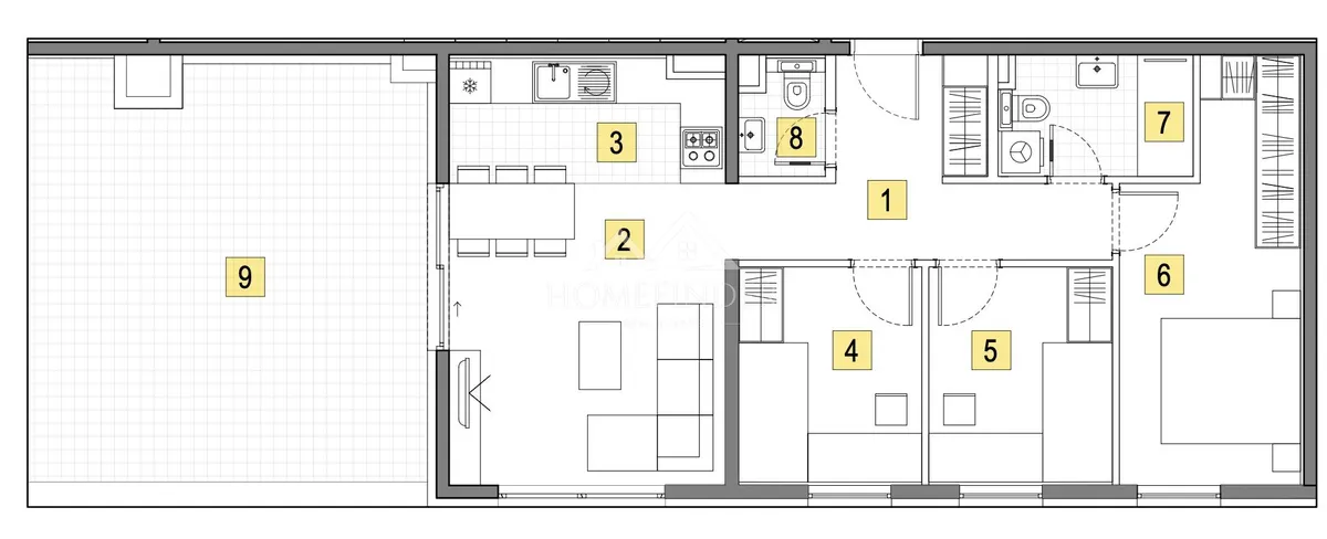 Apartment - Novi Zagreb - Istok, 85.61m2