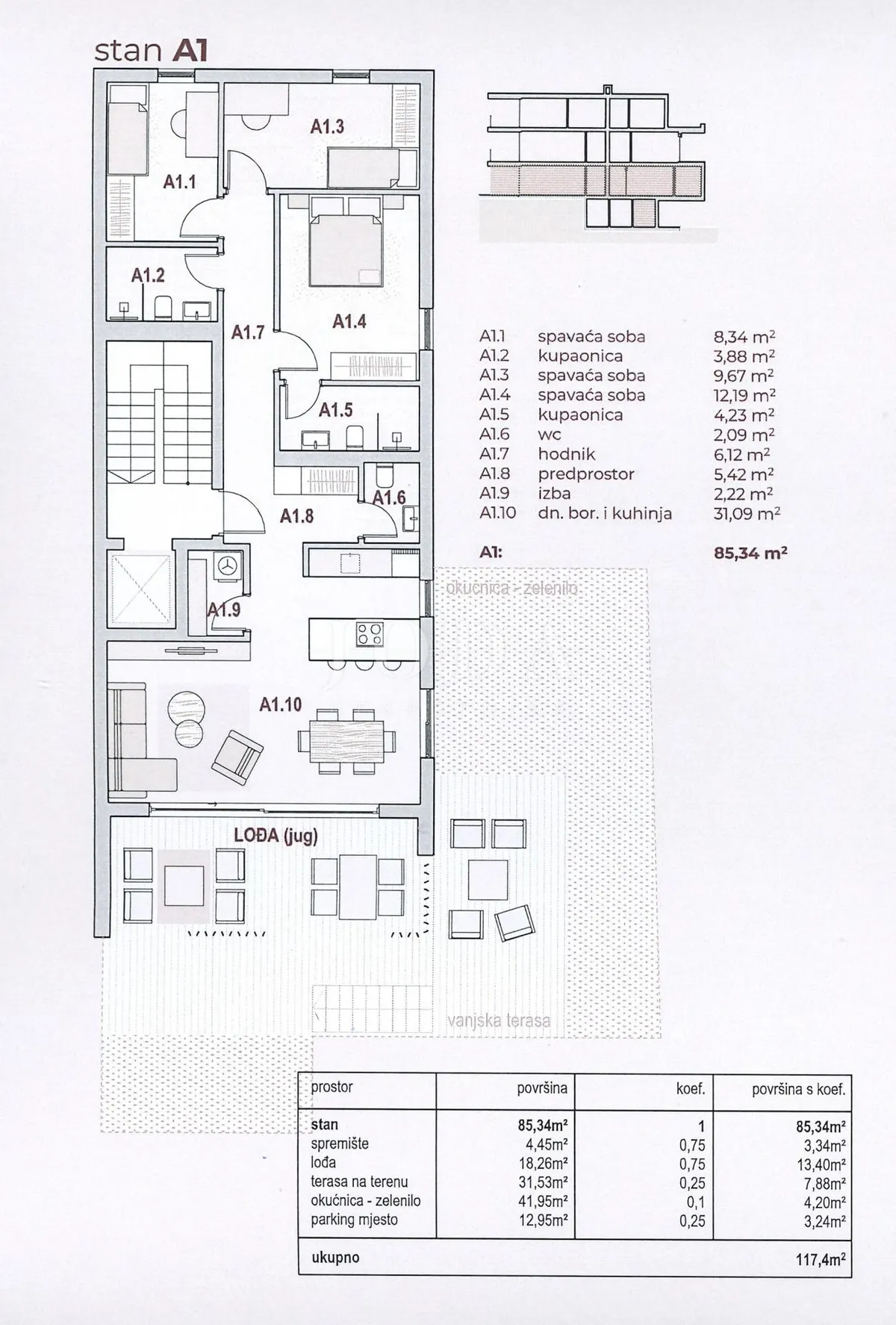 Apartment - Kraljevica, 117.4m2
