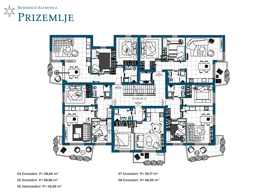 Apartment - Novi Vinodolski, 68.02m2