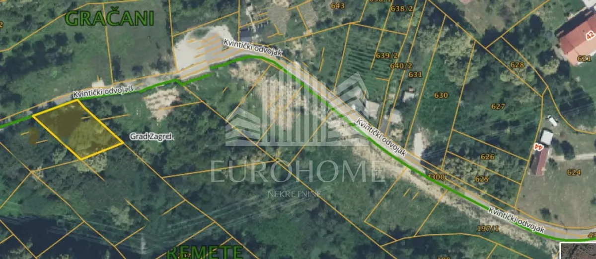 Zemljište - Maksimir, 1550m2