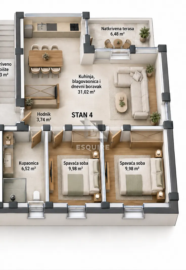 Apartment - Nin, 67m2