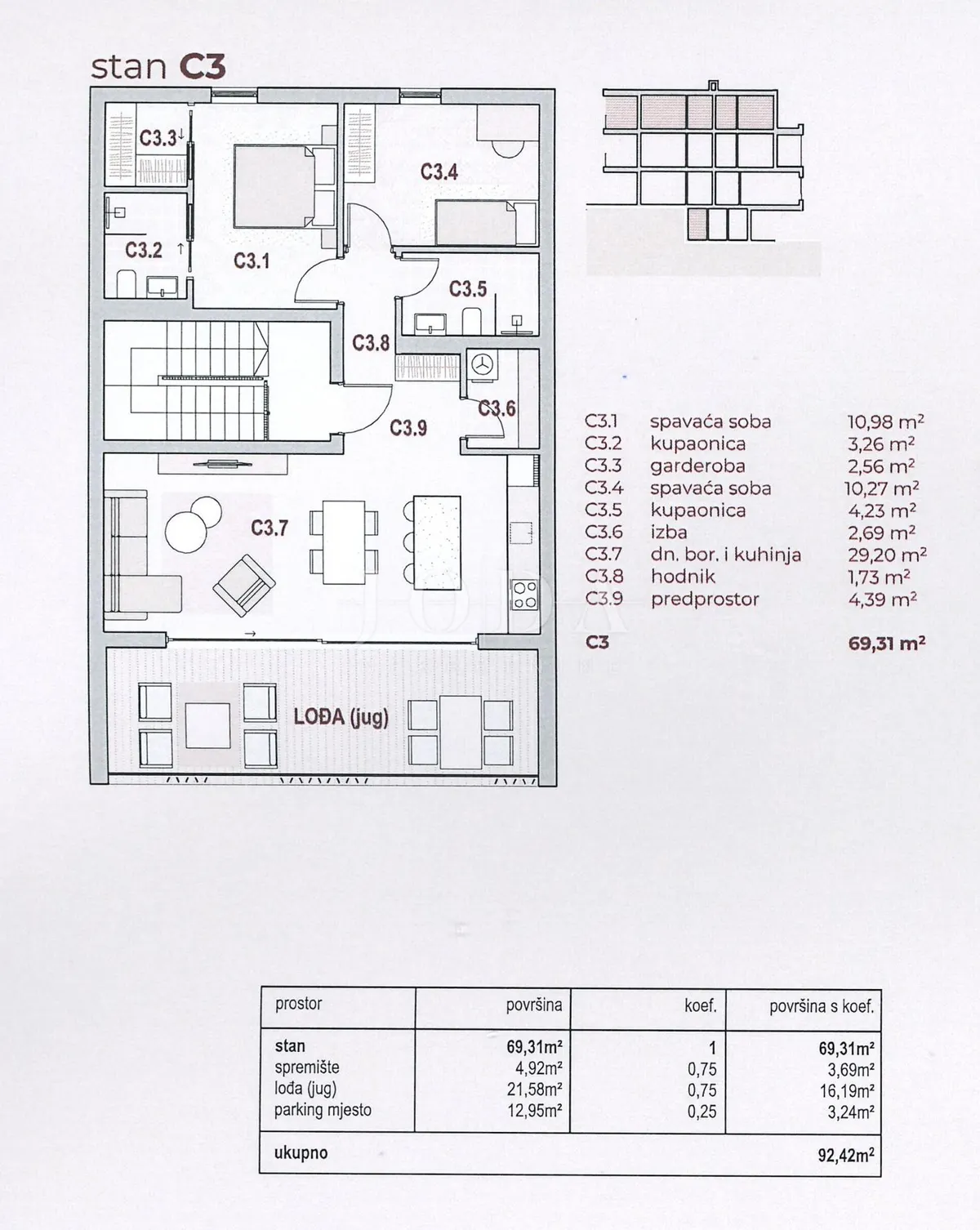 Apartment - Kraljevica, 92.42m2