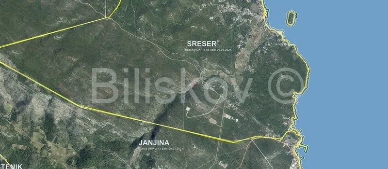 Zemljište - Janjina, 827m2