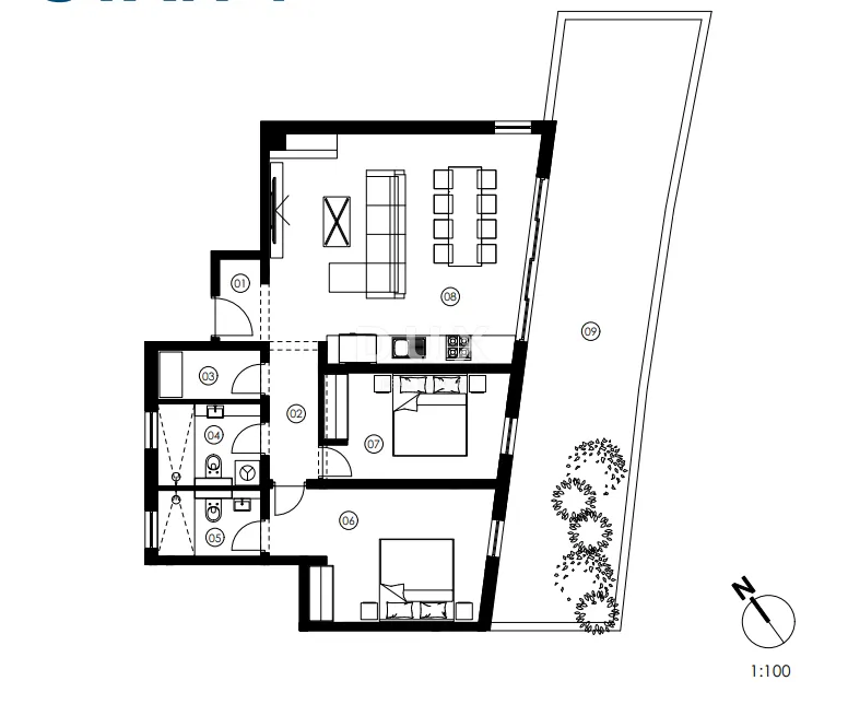 Stan - Tisno, 87.34m2