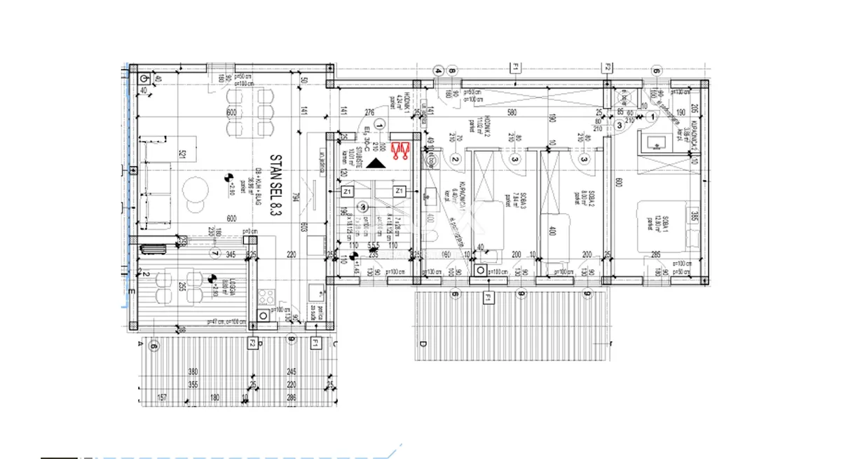 Stan - Cres, 112.62m2