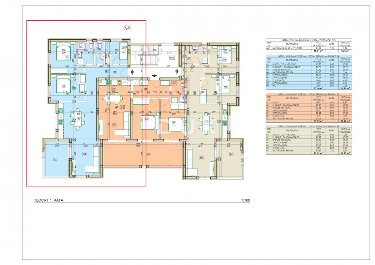 Apartment - Vodice, 88.35m2