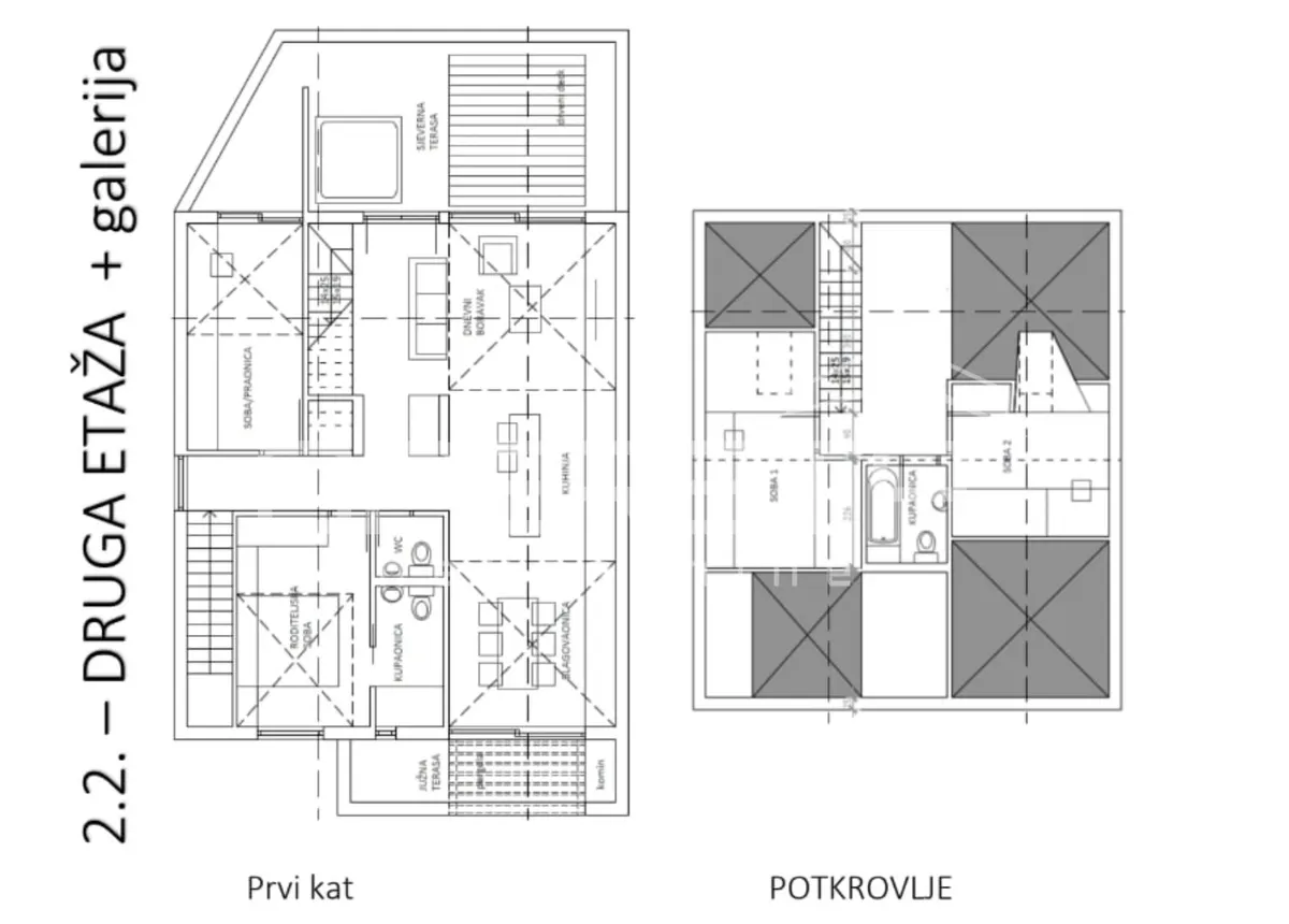 Kuća - Rikarda Katalinića Jeretova 13, Brač, Supetar, 380m2