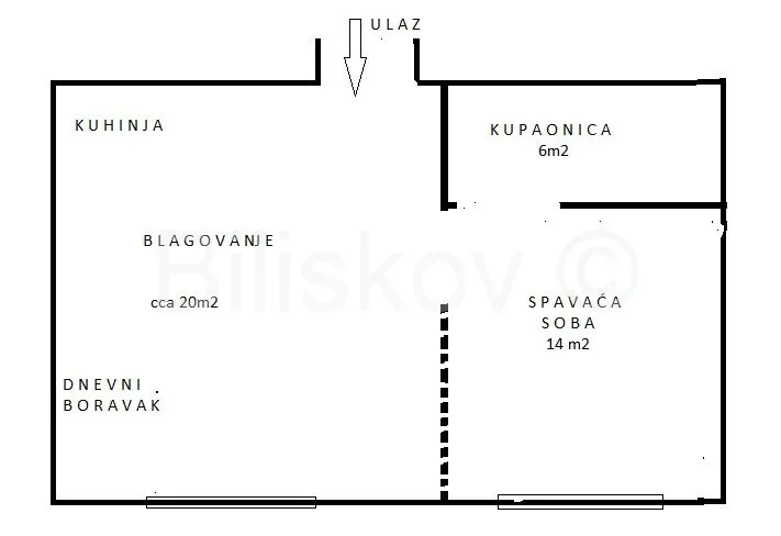 Apartment - Donji grad, Zagreb, 40m2