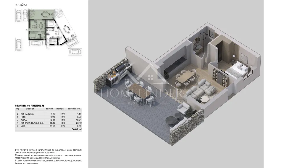 Apartment - Omišalj, 53.38m2