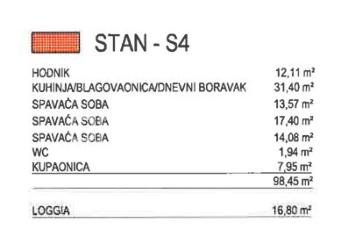 Stan - Okrug Gornji, Čiovo, Okrug Gornji-Čiovo, 111.05m2