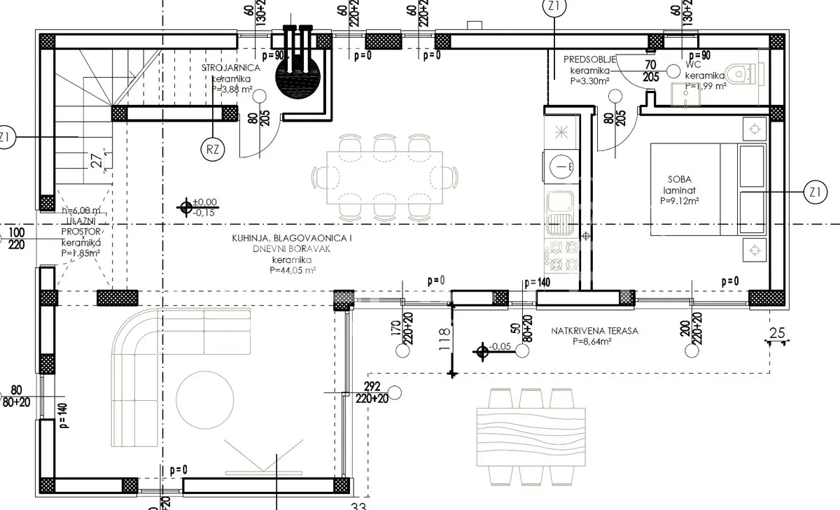 Kuća - Put Gornjih Begonića, Privlaka, Privlaka, 144m2