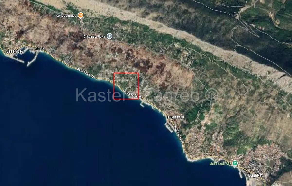 Zemljište - Dugi rat, 690m2