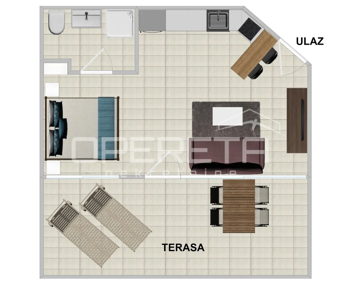 Stan - Umag, Umag, Umag, 43m2