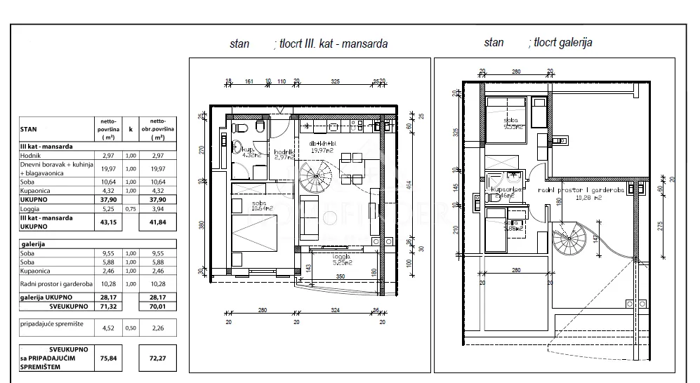 Apartment - Umag, 71.32m2