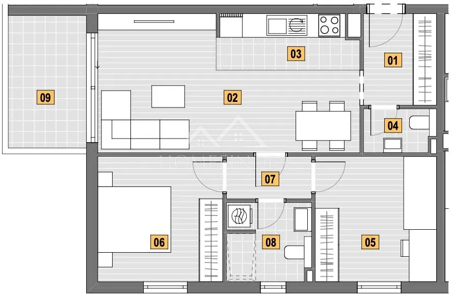 Apartment - Senj, 77.14m2