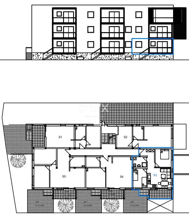 Stan - Vodice, 57.94m2