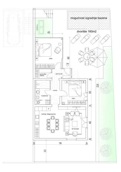 Apartment - Podsljeme, 84.72m2
