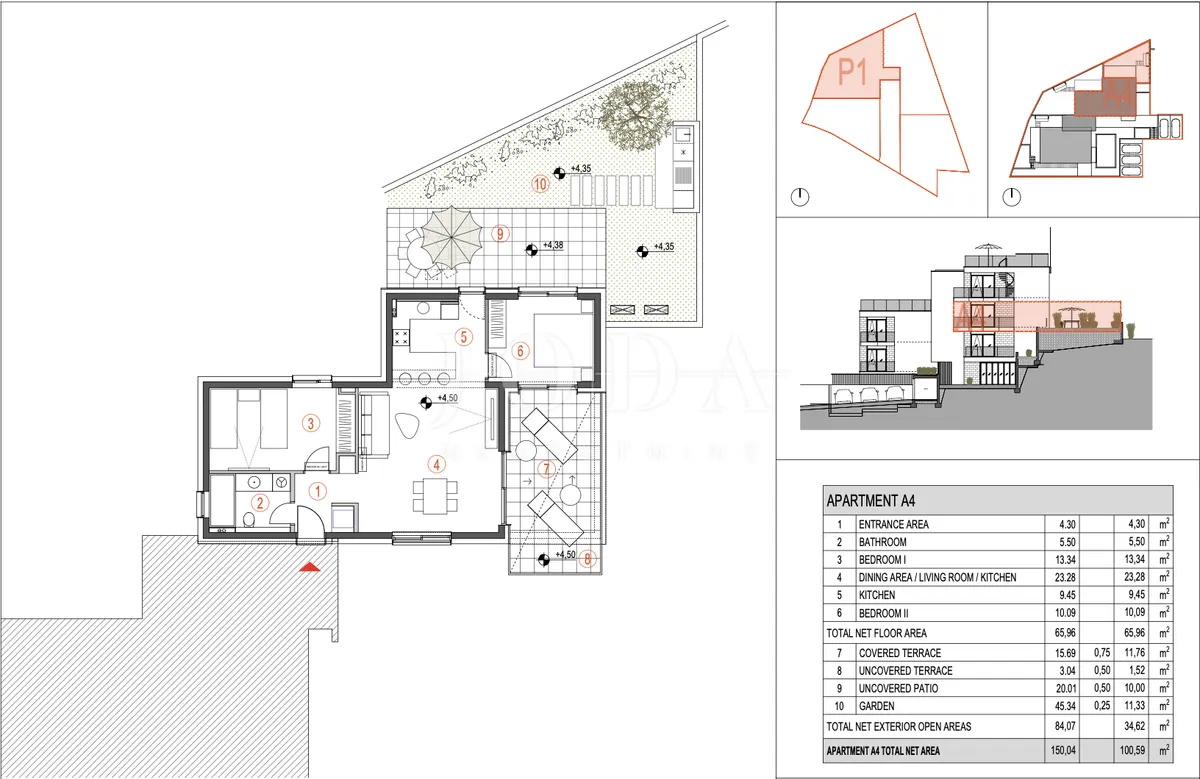Apartment - Primošten, 110m2