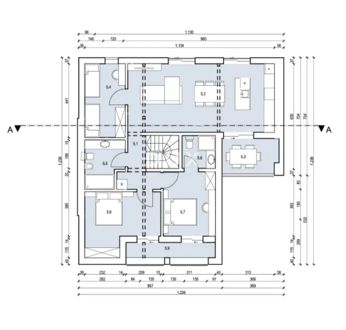 Stan - Malinska-Dubašnica, 106m2