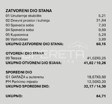 Stan - Belinin put, Vrapče-Podsused, Zagreb, 85m2