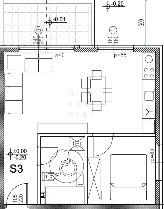 Stan - Sesvete, 60.66m2