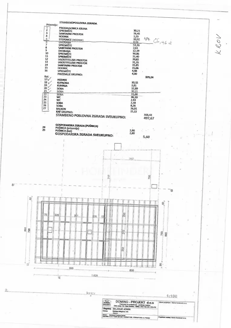 Commercial Space - Petrinja, 394m2