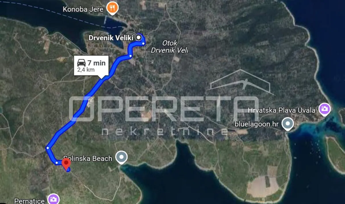 Zemljište - Drvenik, Trogir - Okolica, Trogir, 1000m2