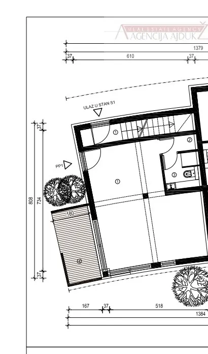 Stan - Vodice, 45m2