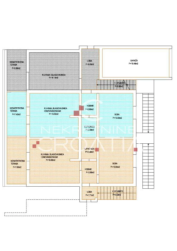 Apartment - Prizna, 145m2