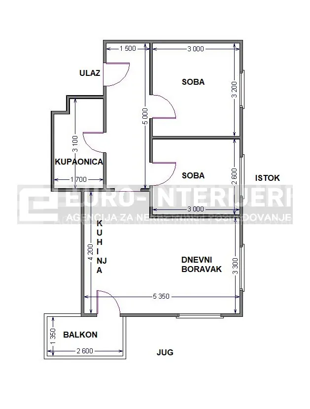 Stan - Stenjevec, 58.02m2