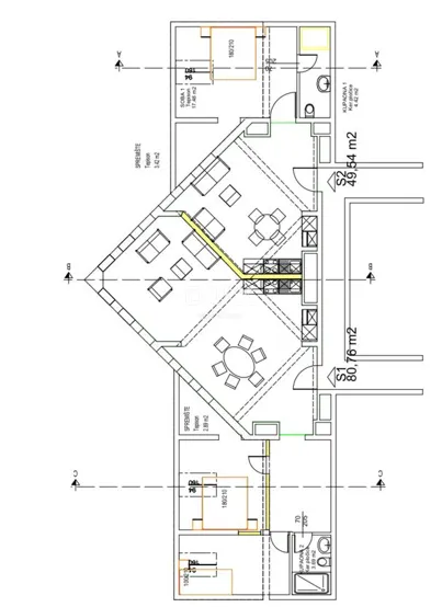 Apartment - Donji Grad, 123m2