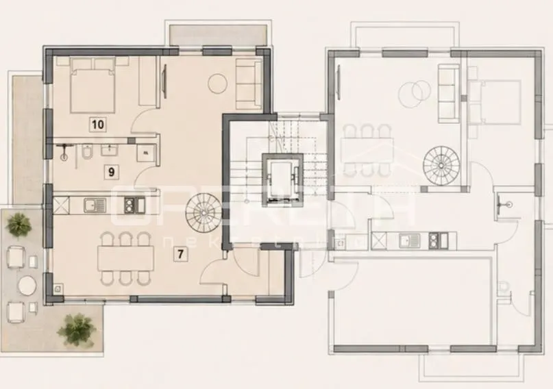 Stan - Porec, Poreč, Poreč, 101m2