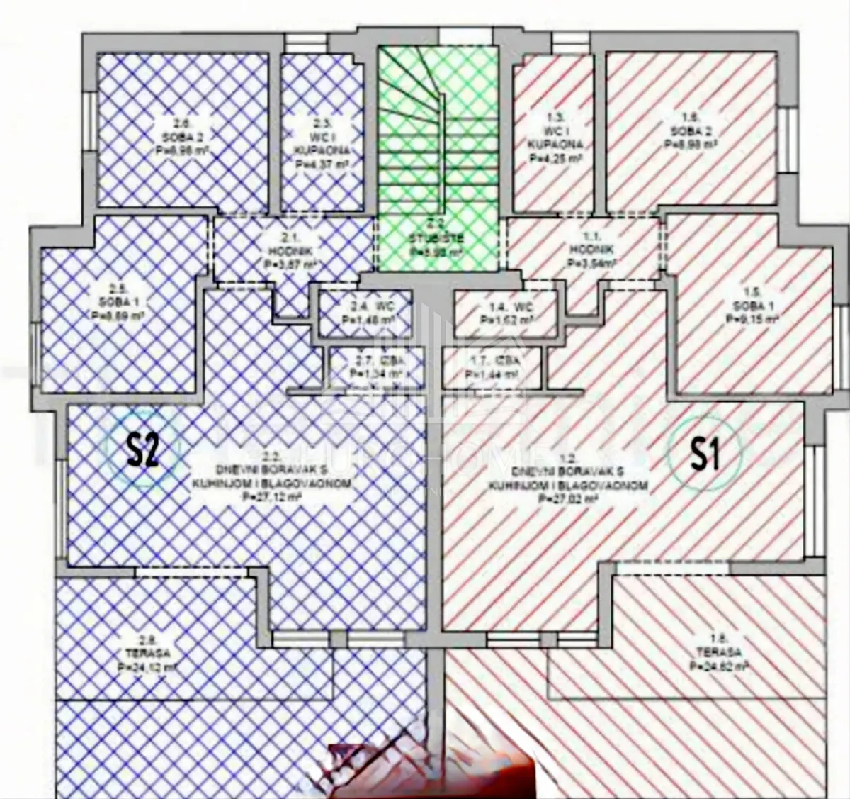 Apartment - Novalja, 67.16m2
