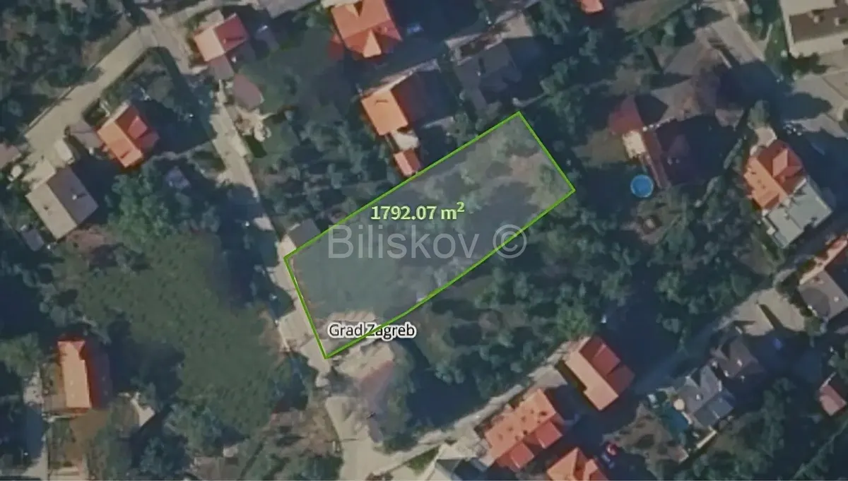 Zemljište - Gajnice, Zagreb, 1792m2