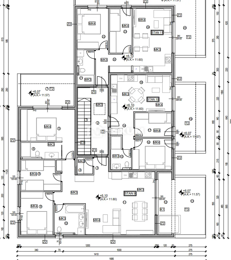 Stan - Split - Okolica, 132m2