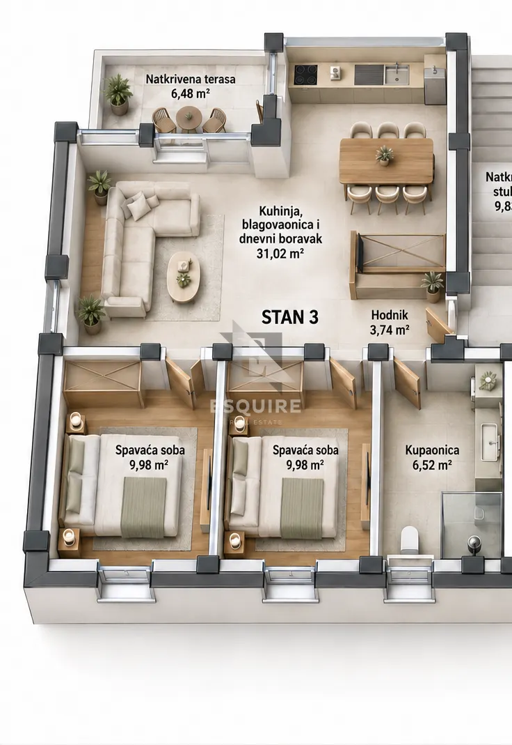 Apartment - Nin, 67m2