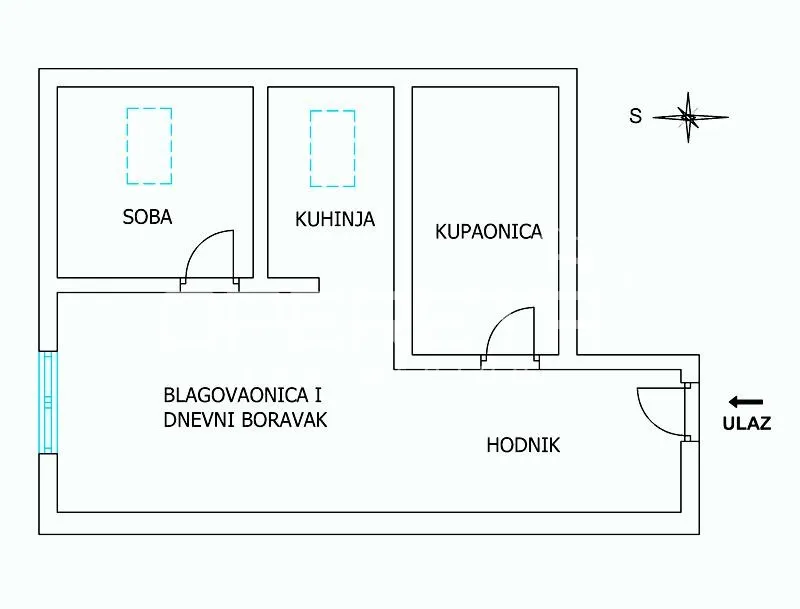 Apartment - Ilica, Vrapče-Podsused, Zagreb, 41m2