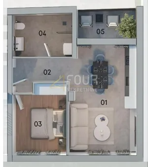 Stan - Pula, 55m2
