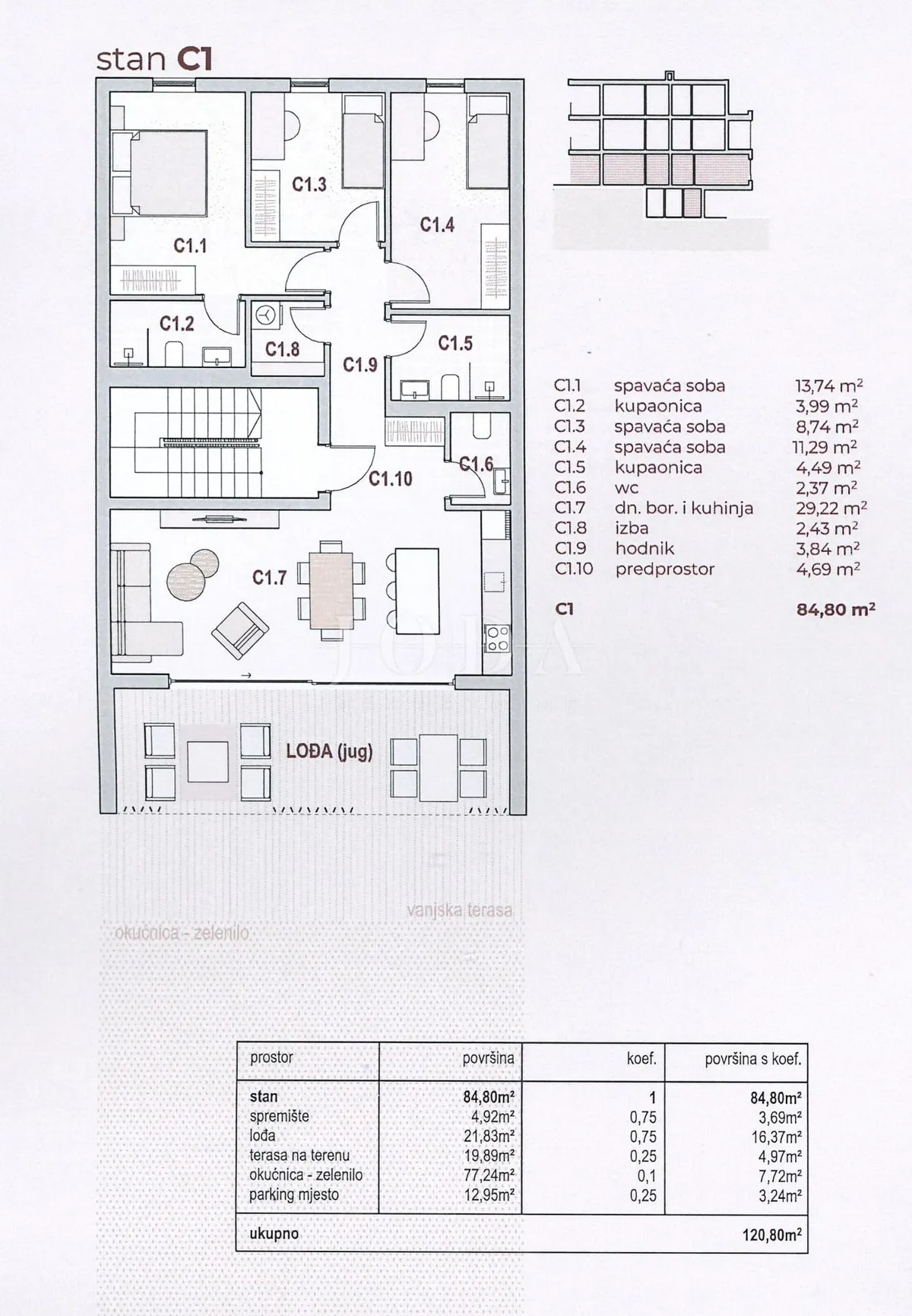 Apartment - Kraljevica, 120.8m2