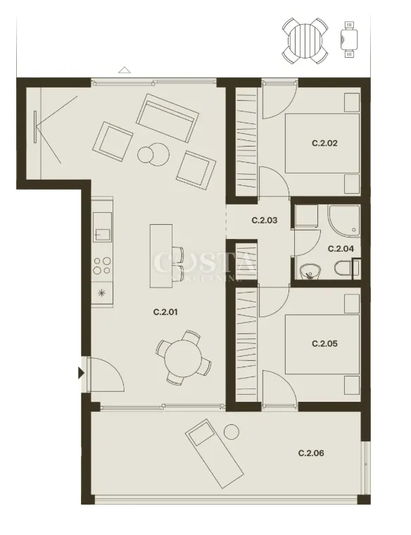 Stan - Nin, 81m2