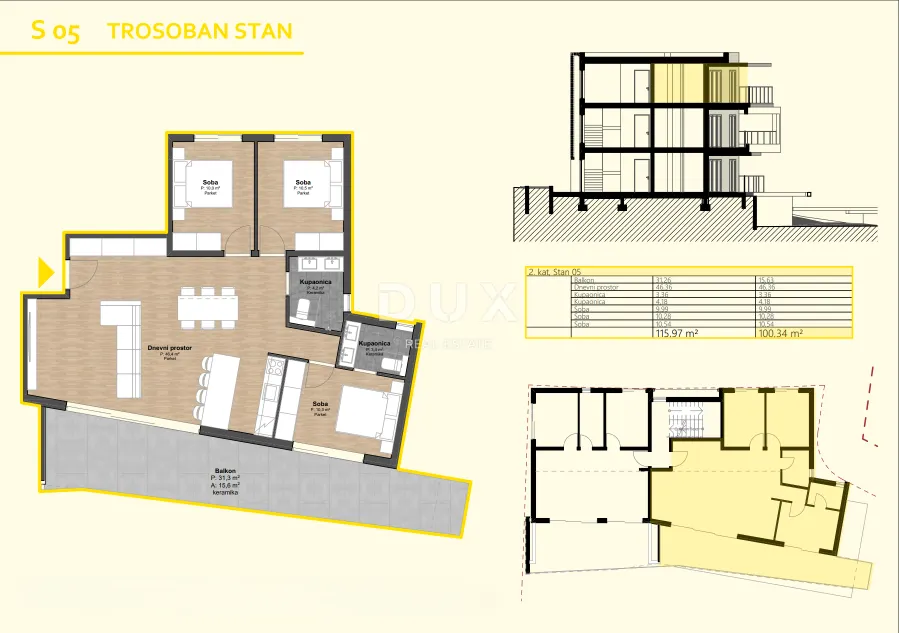 Stan - Rogoznica, 100m2
