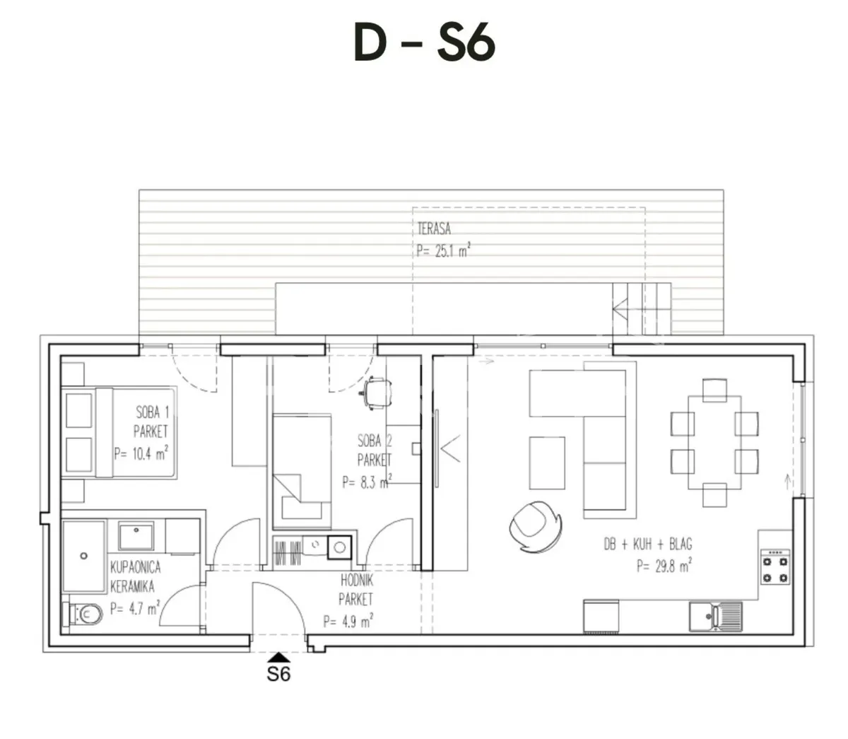 Stan - Brezovica, Novi Zagreb - zapad, Zagreb, 80.15m2