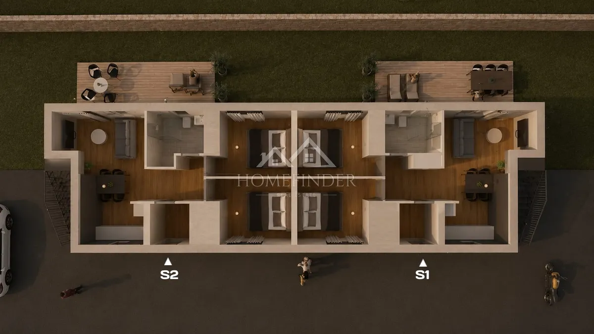 Apartment - Kolan, 75m2