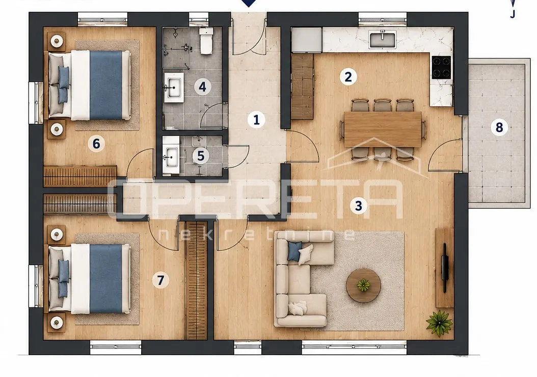 Apartment - Opatija, Opatija, Opatija, 71m2