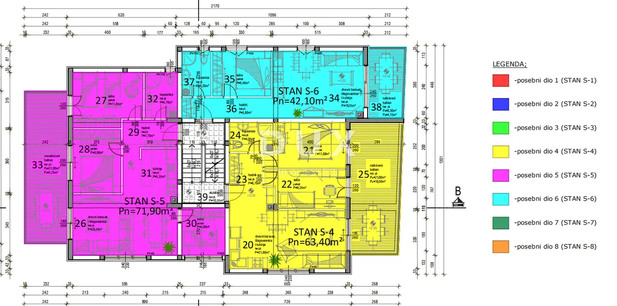Stan - Kolan, 80.5m2