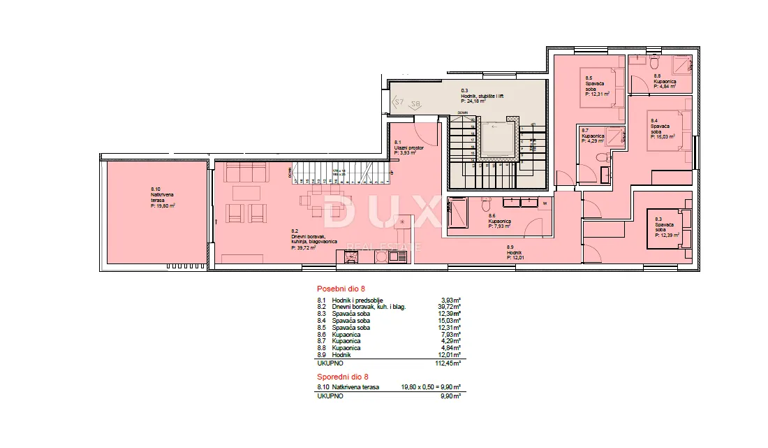 Apartment - Vodice, 146.69m2